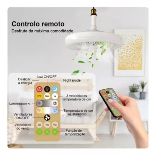 Bombillo Ventilador Led 💡
